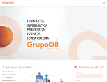 Tablet Screenshot of grupog8.es